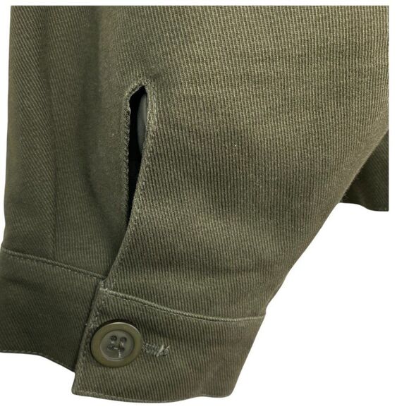 Atelier new Regime Men's Army Green Shirt Jacket US M - Picture 7 of 13